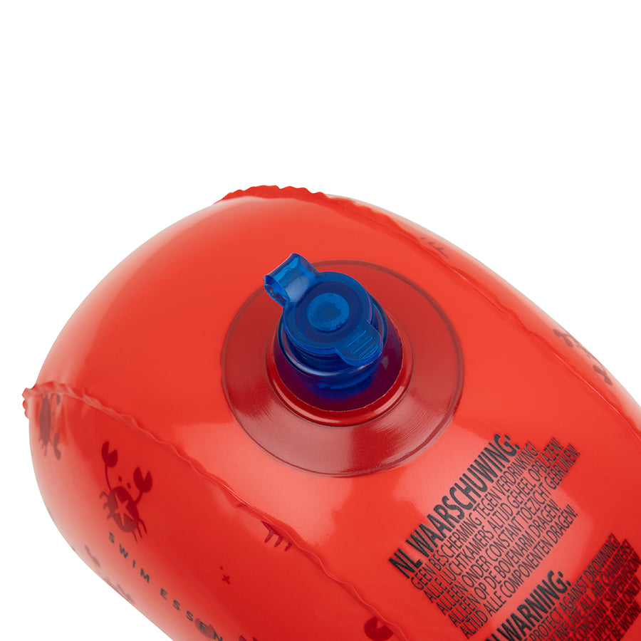 Crabby | Rode Zwembandjes Foam 1-6 jaar