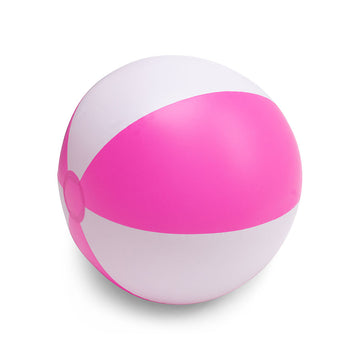 Softlines | Wit/Roze Strandbal Ø 51 cm